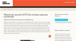 Desktop Screenshot of foxmonitor.com